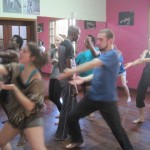 More dancing, with live drummers!