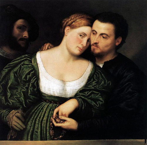 Paris Bordone, The Couple, Pinacoteca di Brera, Milan
