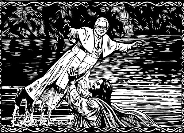 Nobody puts the Pope in a corner